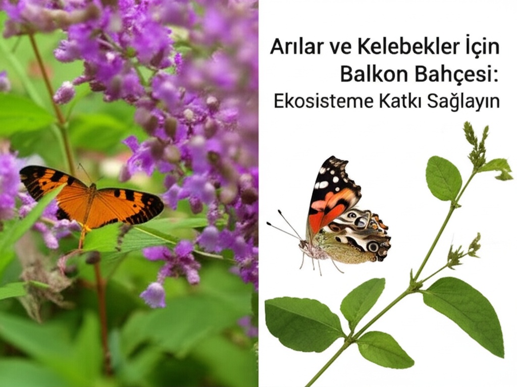 Arılar ve Kelebekler İçin Balkon Bahçesi: Ekosisteme Katkı Sağlayın