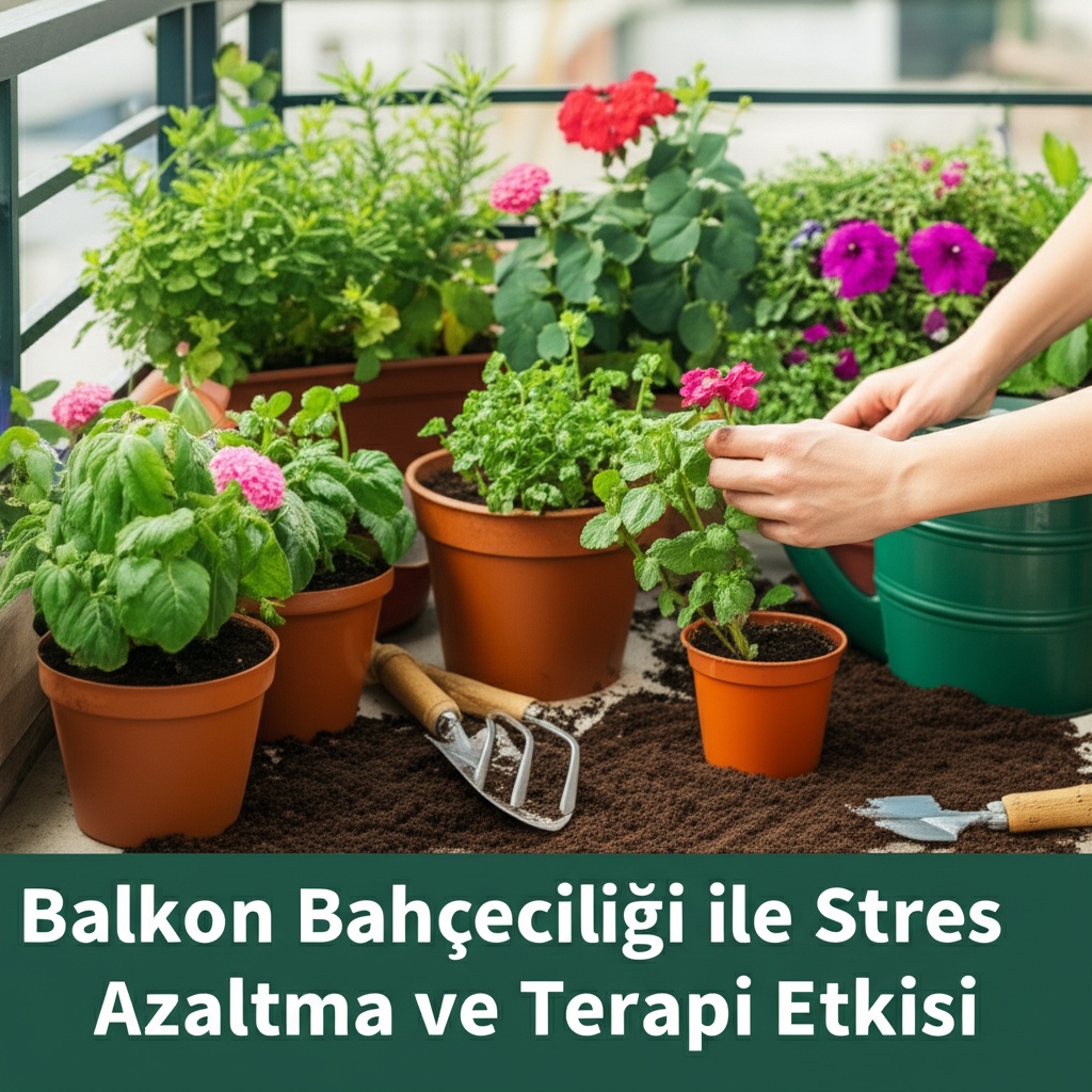 Balkon Bahçeciliği ile Stres Azaltma ve Terapi Etkisi