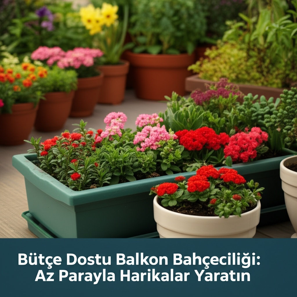 Bütçe Dostu Balkon Bahçeciliği: Az Parayla Harikalar Yaratın
