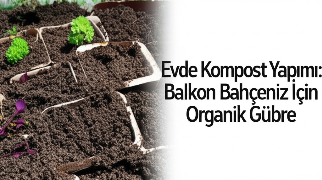 Evde Kompost Yapımı: Balkon Bahçeniz İçin Organik Gübre