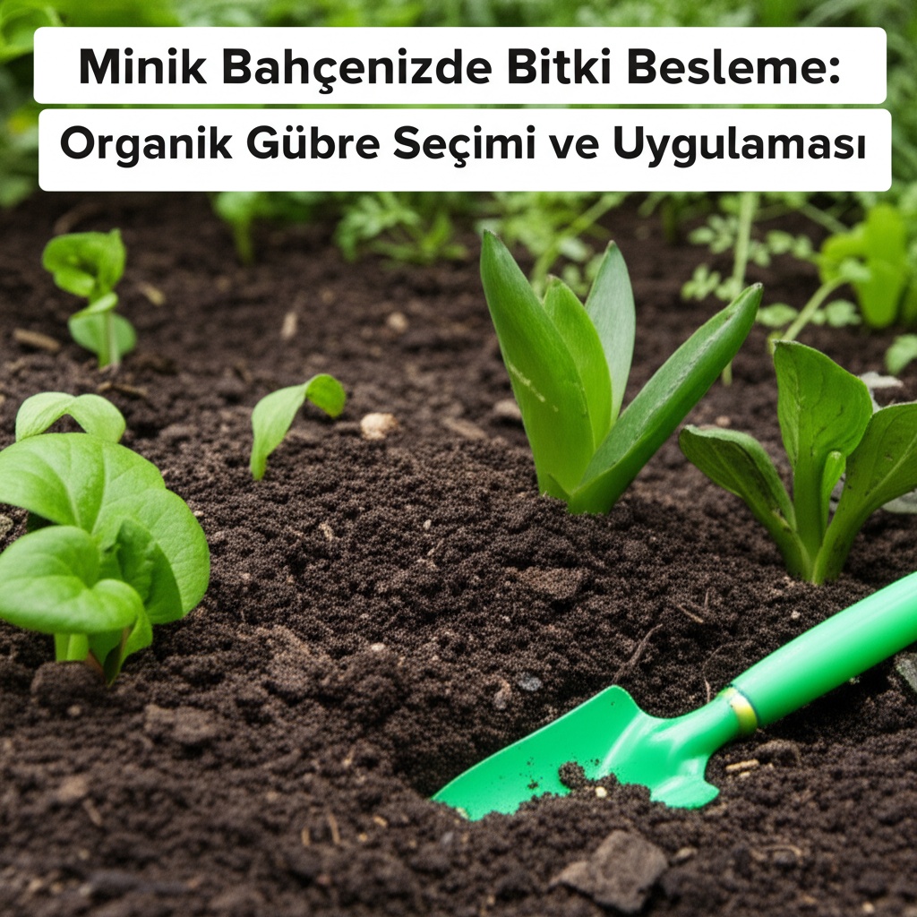 Minik Bahçenizde Bitki Besleme: Organik Gübre Seçimi ve Uygulaması