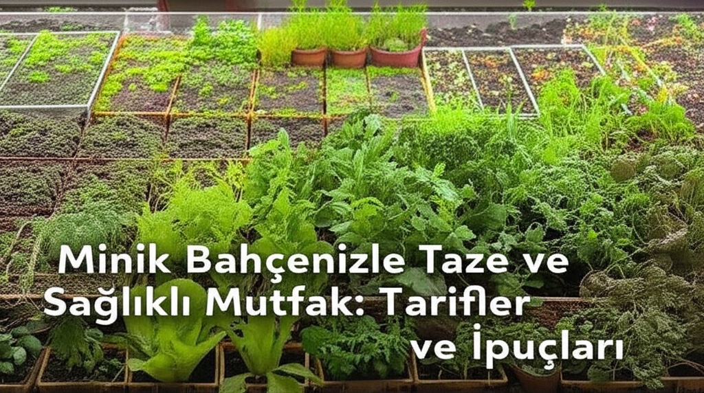 Minik Bahçenizle Taze ve Sağlıklı Mutfak: Tarifler ve İpuçları