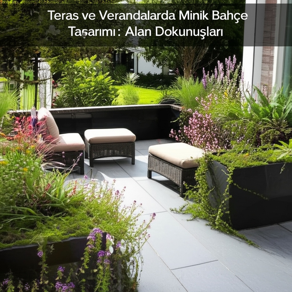 Teras ve Verandalarda Minik Bahçe Tasarımı: Geniş Alan Dokunuşları